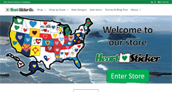 Desktop Screenshot of heartsticker.com